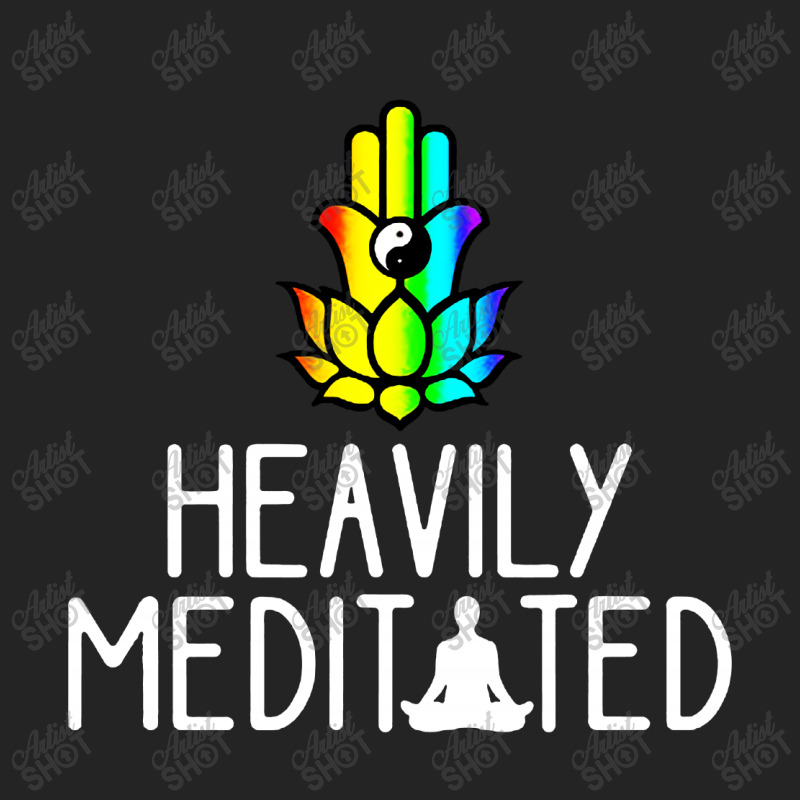 Heavily Meditated 3/4 Sleeve Shirt by Creative Tees | Artistshot