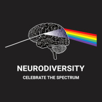 Neurodiversity Autism Spectrum Asd Adhd Rainbow Brain T Shirt T-shirt | Artistshot