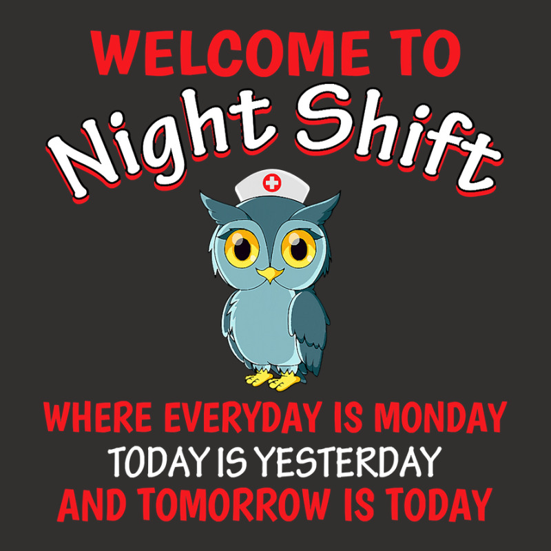 Night Shift Nurse Owls Funny Nursing Rn Lpn Cna Women T Shirt Champion Hoodie | Artistshot