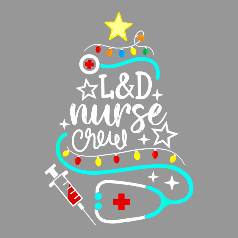 Nurse Crew Merry Christmas Labor And Delivery Nursing Xmas T Shirt Women's V-Neck T-Shirt by longduong89 | Artistshot