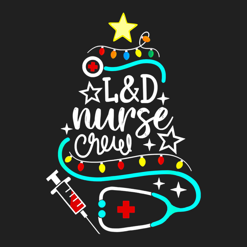 Nurse Crew Merry Christmas Labor And Delivery Nursing Xmas T Shirt Ladies Polo Shirt by longduong89 | Artistshot