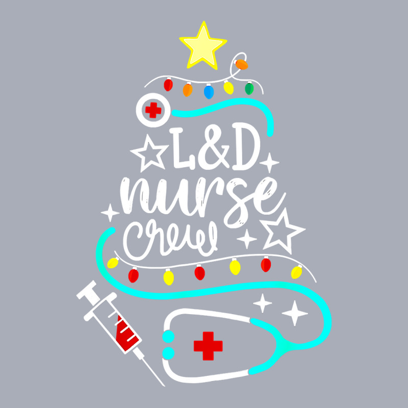 Nurse Crew Merry Christmas Labor And Delivery Nursing Xmas T Shirt Tank Dress by longduong89 | Artistshot