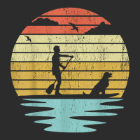 Stand Up Paddle Board Sup Dog Boarding Retro Water Sports T Shirt Exclusive T-shirt | Artistshot