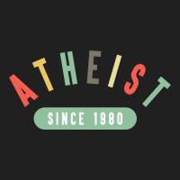 Atheist Since 1980 Ladies Polo Shirt | Artistshot