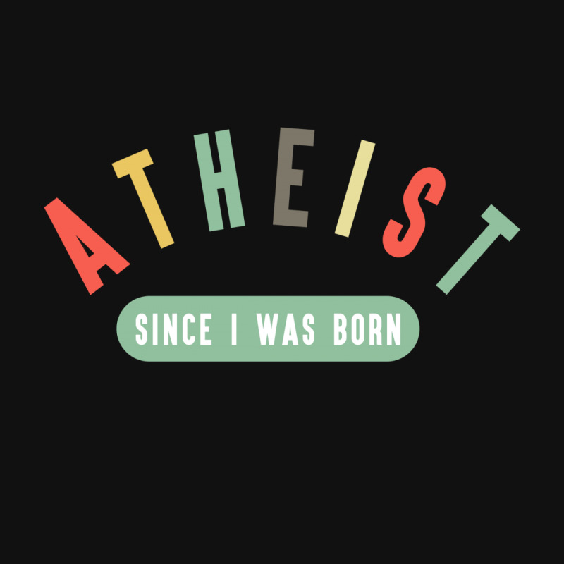 Atheist Since I Was Born Baby Bibs by autlu2024 | Artistshot