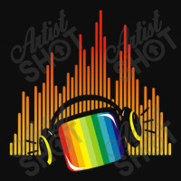 Headphones Tv Music Colorful Crop Top | Artistshot