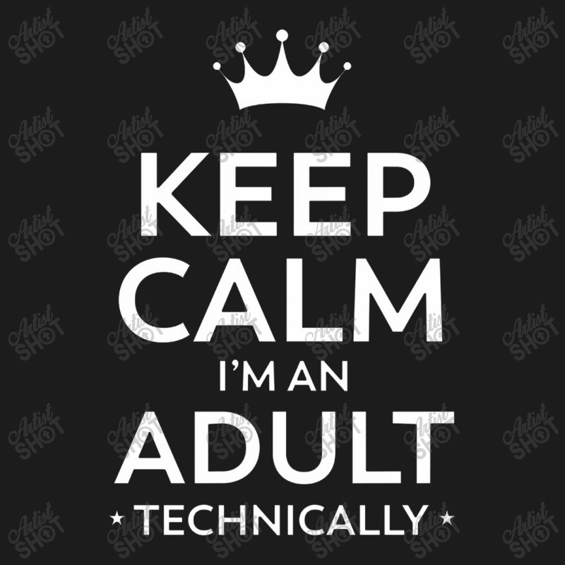 Keep Calm I'm An Adult Technically 18th Birthday Hoodie & Jogger Set | Artistshot