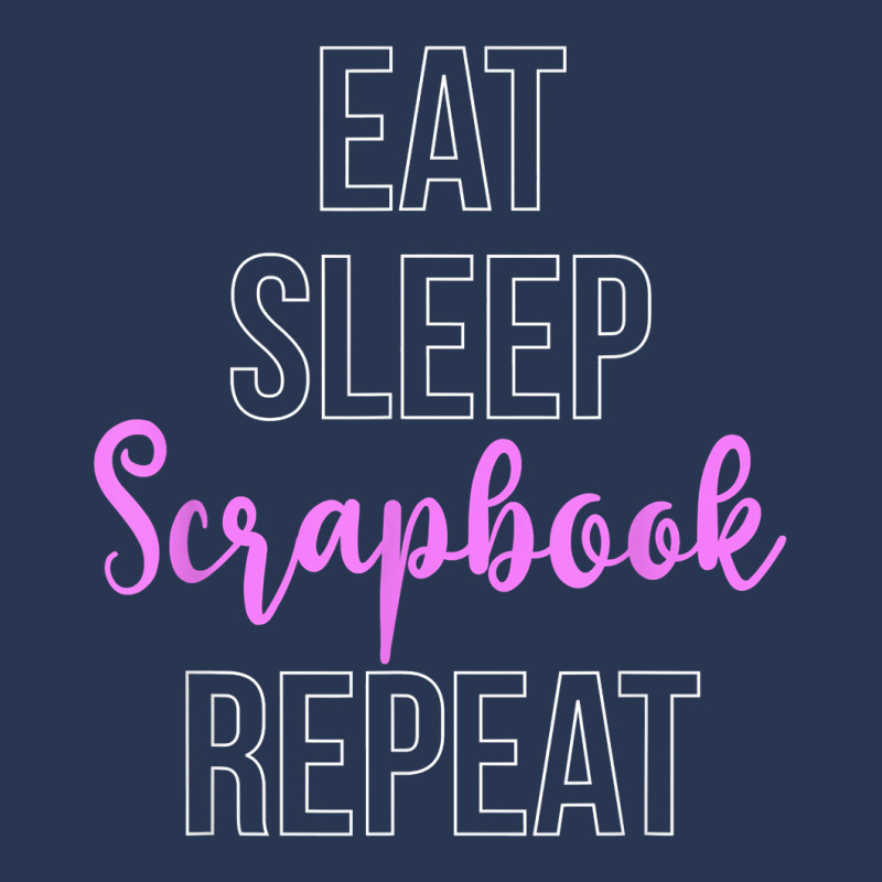 Eat Sleep Scrapbooking Scrapbook Scrapbooker Stickers Swaps T Shirt Men Denim Jacket | Artistshot