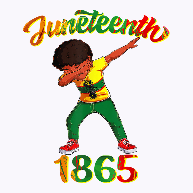 Juneteenth 1865 Dab Black Boy Brown Skin Afro American Boys T Shirt Tank Top by tamarogbbrazee4 | Artistshot