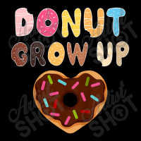 Kids Funny Donut Lover Donut Grow Up Cute Birthday Gift V-neck Tee | Artistshot