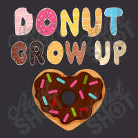 Kids Funny Donut Lover Donut Grow Up Cute Birthday Gift Vintage Short | Artistshot