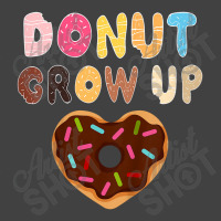 Kids Funny Donut Lover Donut Grow Up Cute Birthday Gift Vintage T-shirt | Artistshot