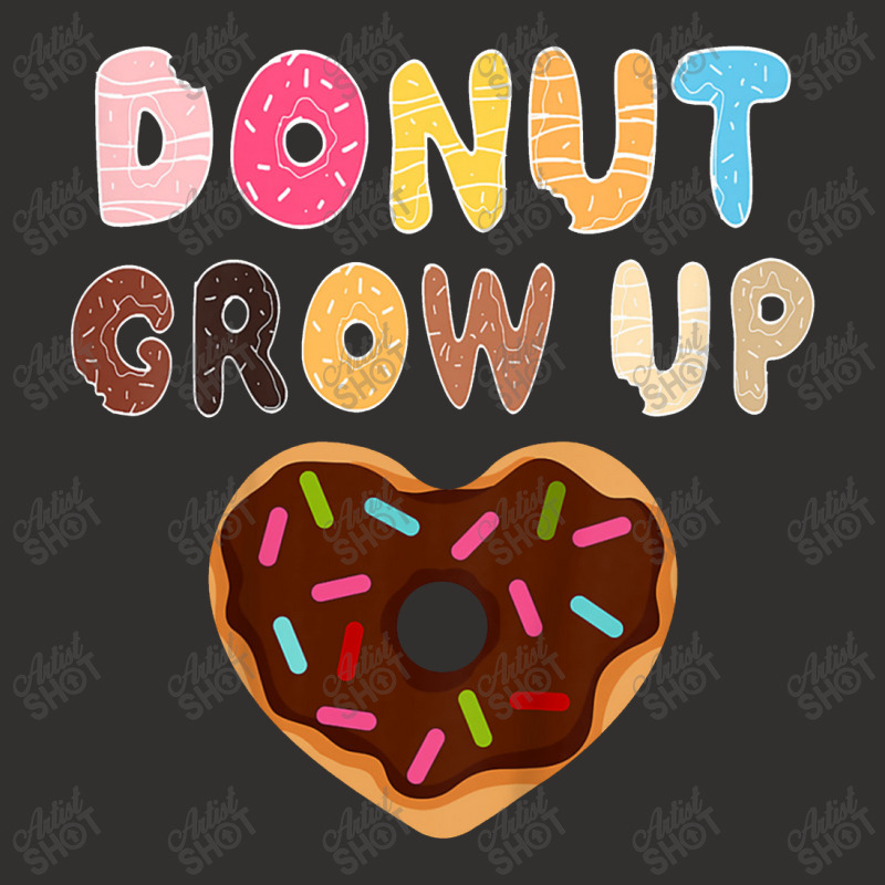 Kids Funny Donut Lover Donut Grow Up Cute Birthday Gift Champion Hoodie | Artistshot