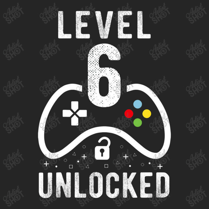 Kids Level 6 Unlocked Video Game 6th Birthday Gift Unisex Hoodie | Artistshot