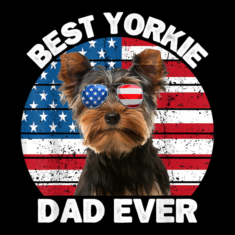 Mens Yorkie Dad For Men Funny Yorkshire Terrier Lover 4th Of July T Sh Pocket T-Shirt by tamarogbbrazee4 | Artistshot