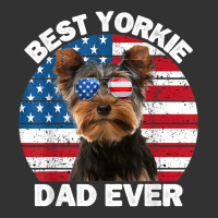 Mens Yorkie Dad For Men Funny Yorkshire Terrier Lover 4th Of July T Sh Baby Bodysuit | Artistshot