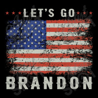 Let’s Go Brandon Funny Vintage American Flag Pocket T-shirt | Artistshot