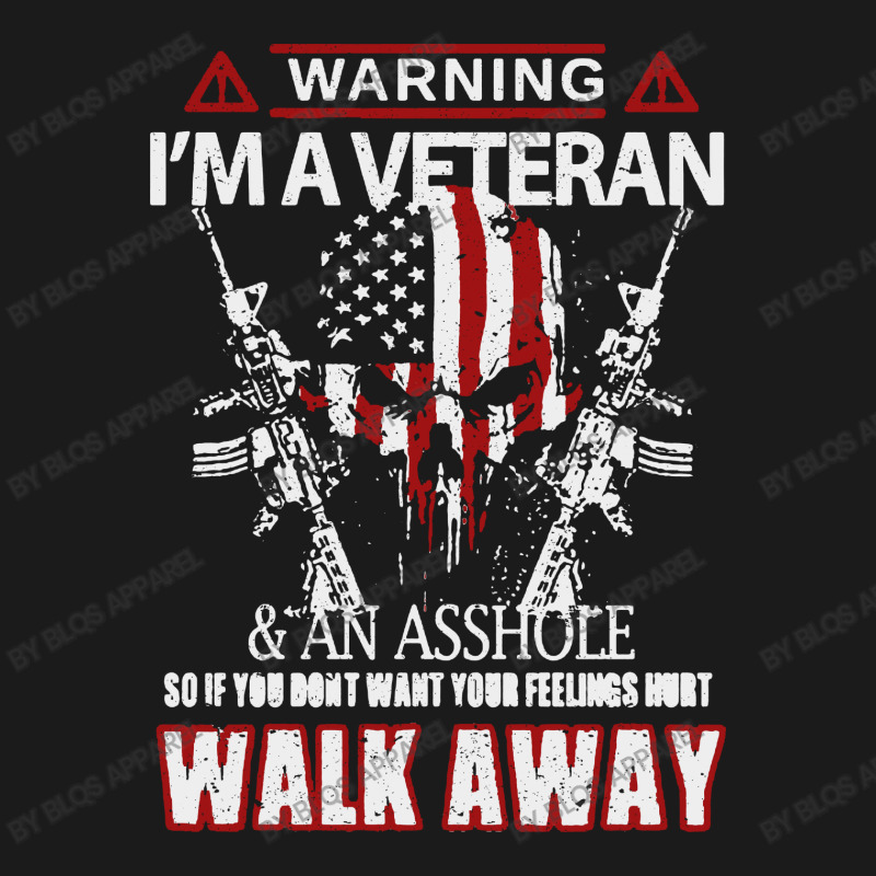 Veteran Warning I'm A Veteran Full-length Apron | Artistshot