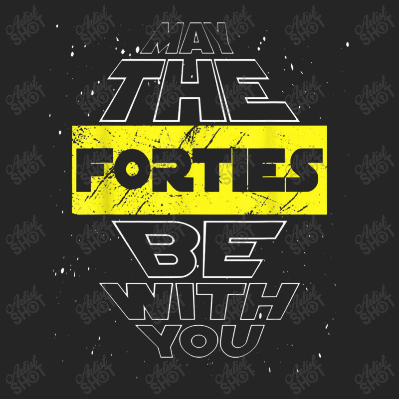 May The Forties Be With You Banner - Star Wars 40th Birthday Decor
