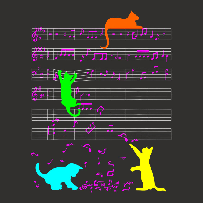 Cute Cat Kitty Music Notes Diversity Musician Clef T Shirt Champion Hoodie by thutrang92 | Artistshot