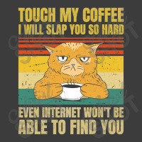 Touch My Coffee I Will Slap You So Hard Cat Men's Polo Shirt | Artistshot