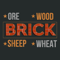 Ore Wood Brick Sheep Wheat Settlers Board Game T Shirt Women's Triblend Scoop T-shirt | Artistshot