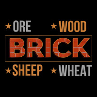 Ore Wood Brick Sheep Wheat Settlers Board Game T Shirt Cropped Sweater | Artistshot