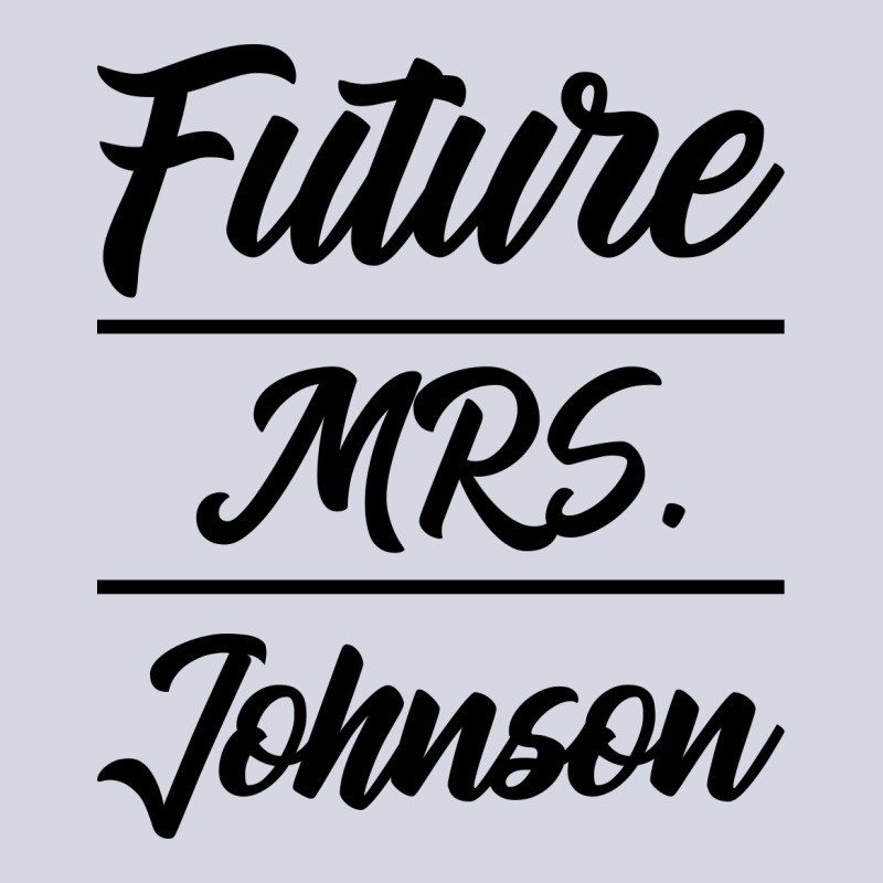 Future Mrs. Johnson - Family Name Gift Fleece Short by Diogo Calheiros | Artistshot