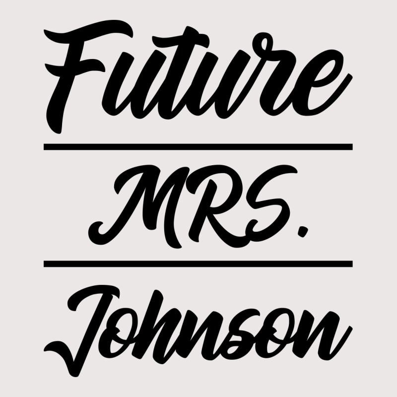 Future Mrs. Johnson - Family Name Gift Pocket T-Shirt by Diogo Calheiros | Artistshot