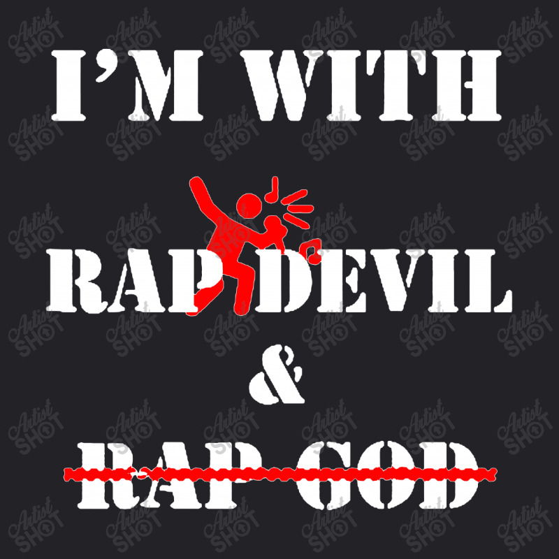 Rap Devil Is My Favorite Funny Rap Youth Tee | Artistshot