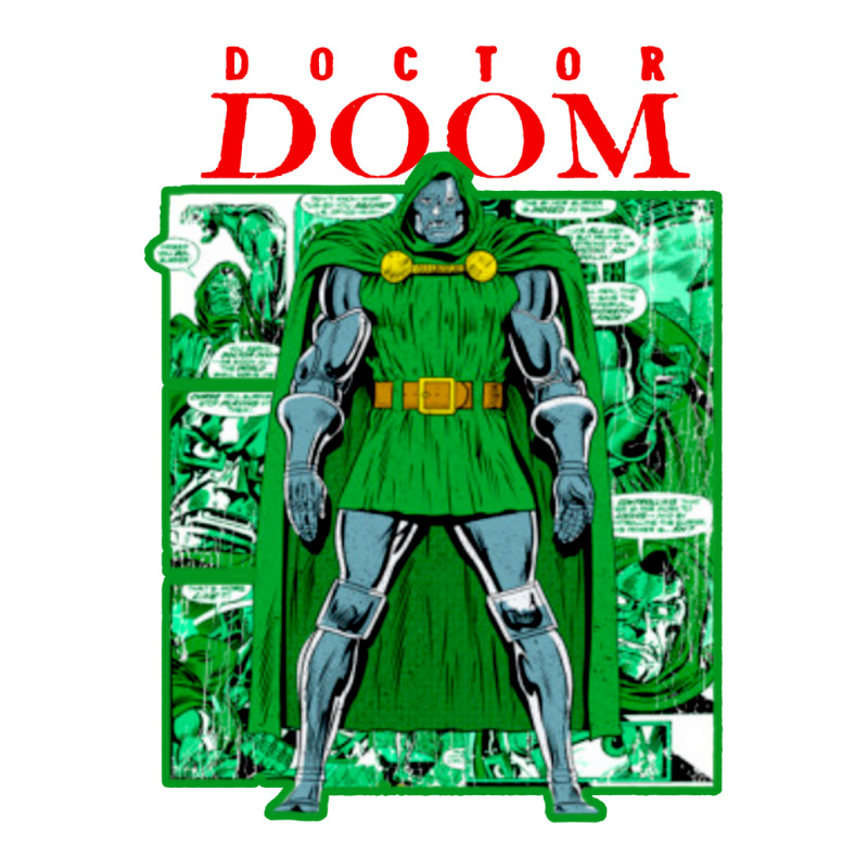 Dr Doom V-Neck Tee by atereabag | Artistshot