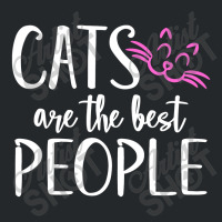 Cats Are The Best People Crewneck Sweatshirt | Artistshot