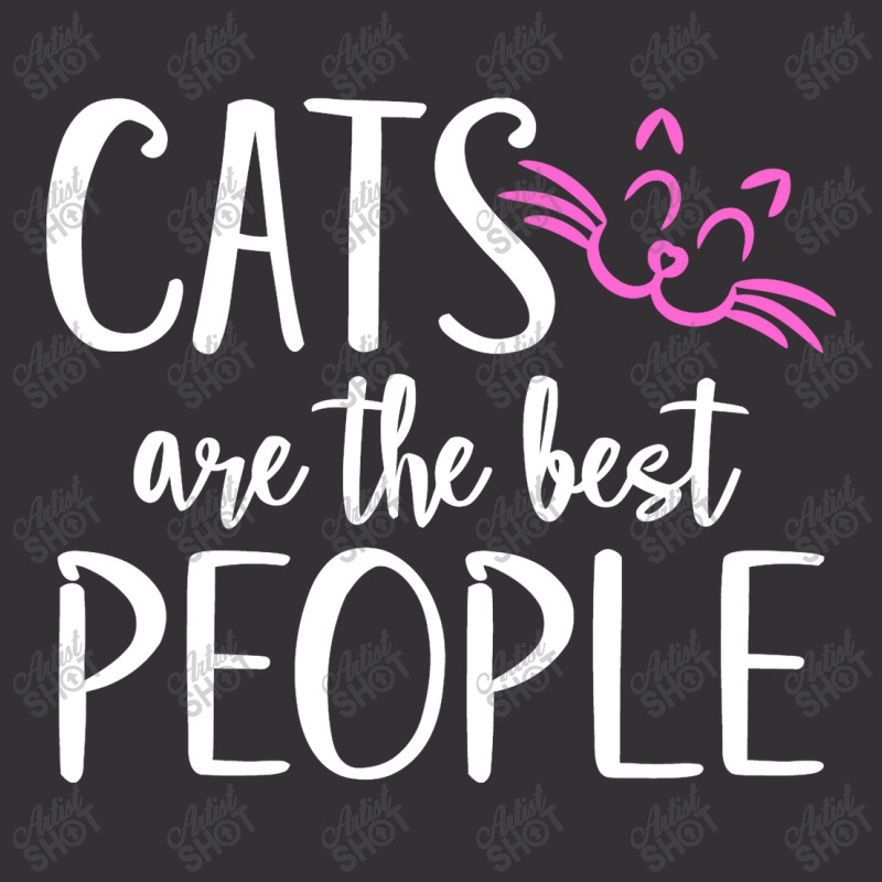 Cats Are The Best People Vintage Short | Artistshot