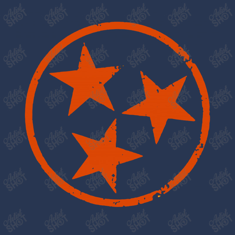 Tennessee Flag Vintage Grunge Distressed Graphic Men Denim Jacket by Creative Tees | Artistshot