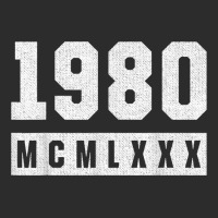 Vintage 1980 Roman Numeral 42 Year Old 42nd Birthday T Shirt Exclusive T-shirt | Artistshot