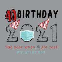 40 Birthday Of 2021 Quarantined Crewneck Sweatshirt | Artistshot