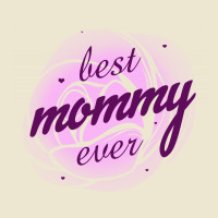 Best Mommy Ever Cropped Hoodie | Artistshot