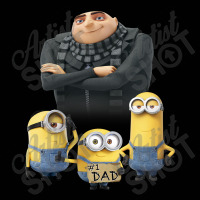 Despicable Me  Father's Day 1 Dad Cardboard Sign T Shirt Toddler 3/4 Sleeve Tee | Artistshot