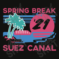 Spring Break - Suez Canal Scorecard Crop Tee | Artistshot