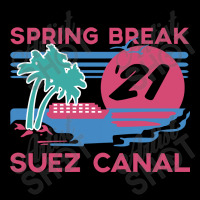 Spring Break - Suez Canal Cropped Hoodie | Artistshot