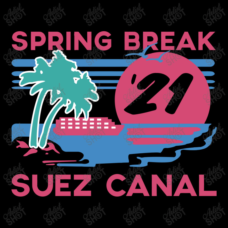 Spring Break - Suez Canal Cropped Hoodie by Factory fashion | Artistshot