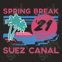 Spring Break - Suez Canal Ladies Fitted T-shirt | Artistshot