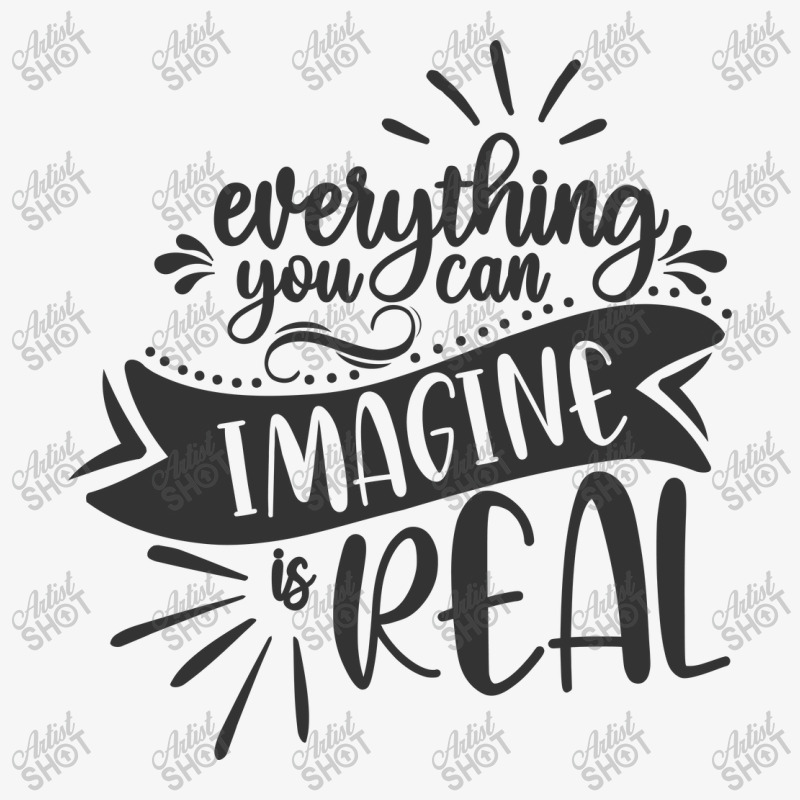 Everything You Can Imagine Is Real Ladies Fitted T-Shirt by Robiaty | Artistshot