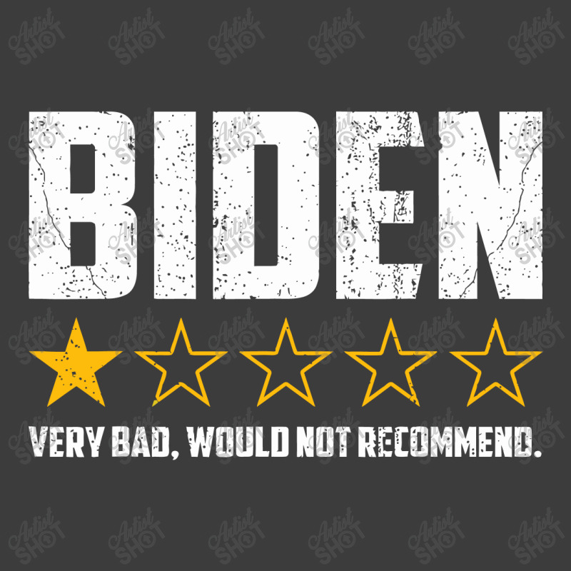 Biden 1 Star President America Very Bad Would Not Recommend Men's Polo Shirt | Artistshot