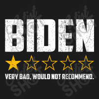 Biden 1 Star President America Very Bad Would Not Recommend Hoodie & Jogger Set | Artistshot