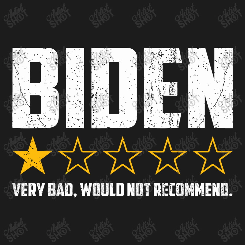 Biden 1 Star President America Very Bad Would Not Recommend Hoodie & Jogger Set | Artistshot