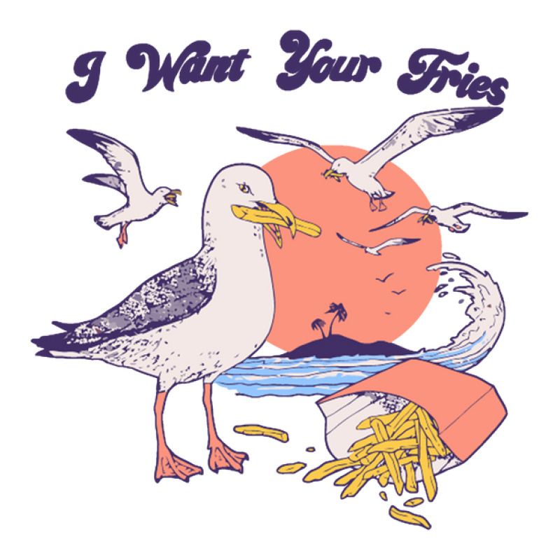 Birds Eat French Fries In The Sea Youth Tee by bayuniaga | Artistshot