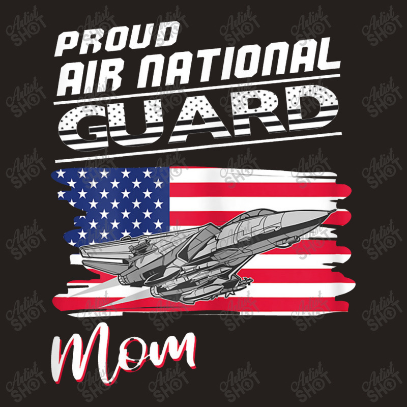 Womens Air National Guard Mom Us Flag Usa Air Force Military Tank Top by muloisongunu | Artistshot