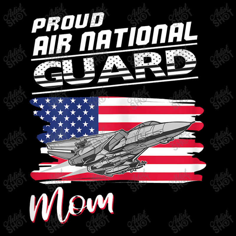 Womens Air National Guard Mom Us Flag Usa Air Force Military Men's 3/4 Sleeve Pajama Set by muloisongunu | Artistshot