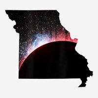 Missouri Total Solar Eclipse With 2017 Date & Map T Shirt Adjustable Cap | Artistshot